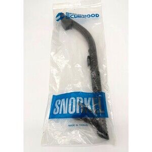 Sherwood Scuba Absolute Snorkel New In Original Packaging Black/Black